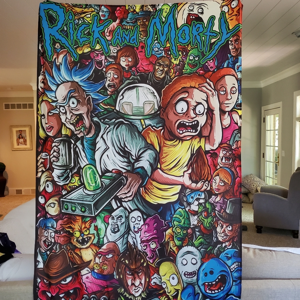 Rick and Morty Collectors Tapestry
